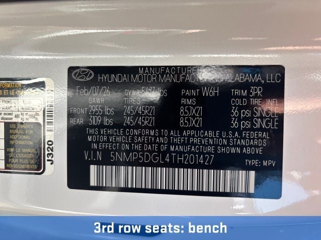 2026 Hyundai SANTA FE Calligraphy AWD