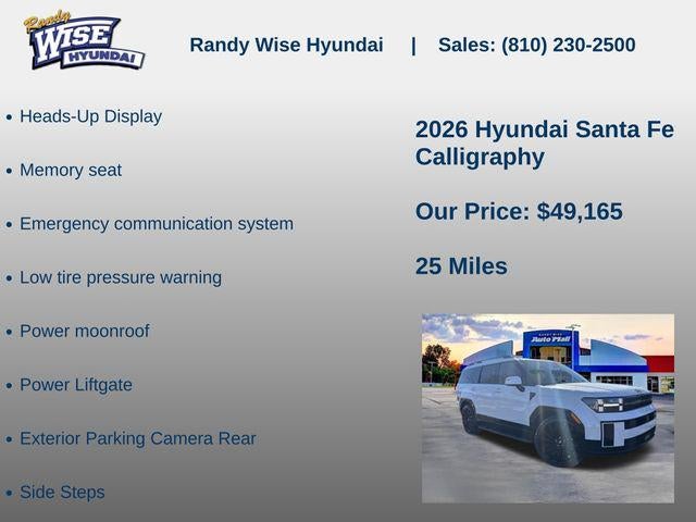 2026 Hyundai SANTA FE Calligraphy AWD
