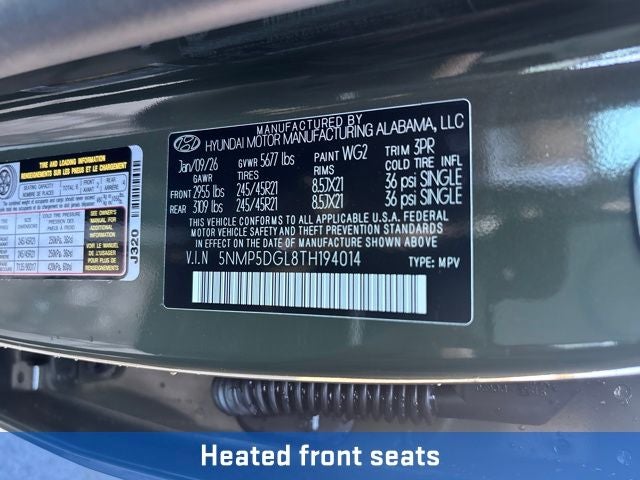 2026 Hyundai SANTA FE Calligraphy AWD