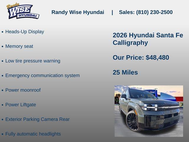 2026 Hyundai SANTA FE Calligraphy AWD