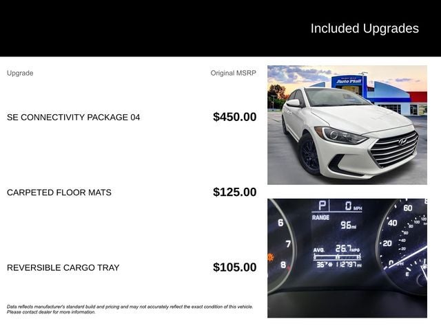 2018 Hyundai ELANTRA SE