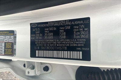 2026 Hyundai SANTA CRUZ SEL AWD