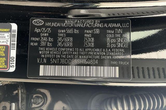 2025 Hyundai SANTA CRUZ SEL AWD