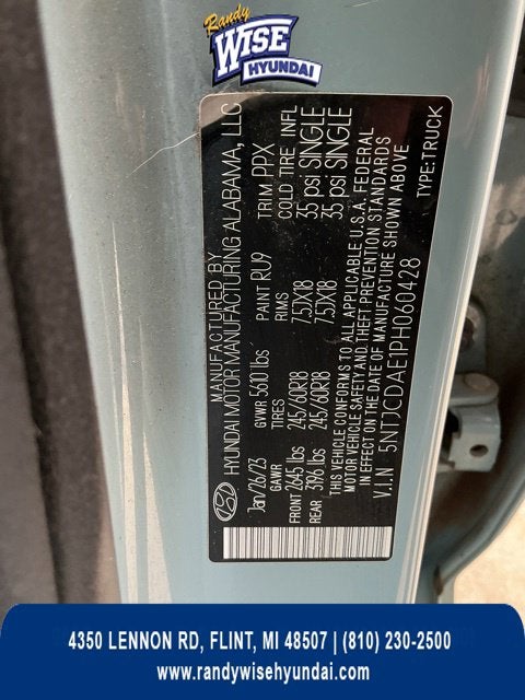 2023 Hyundai SANTA CRUZ SEL