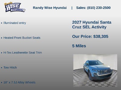 2027 Hyundai SANTA CRUZ SEL Activity AWD