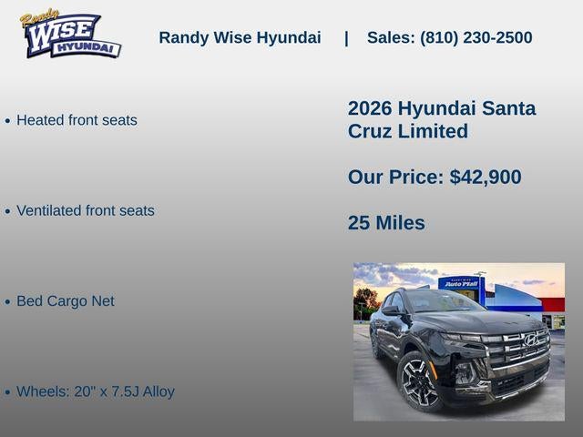 2026 Hyundai SANTA CRUZ Limited