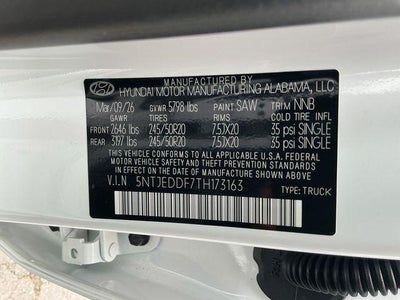 2026 Hyundai SANTA CRUZ Limited