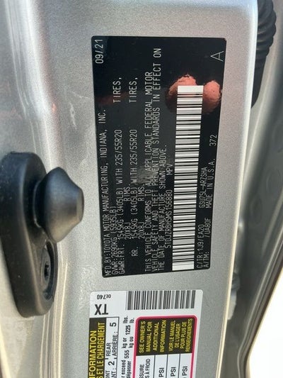 2021 Toyota Highlander XSE