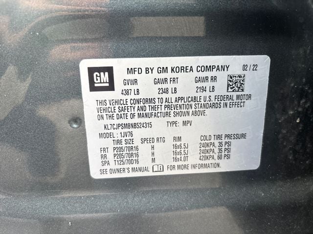 2022 Chevrolet Trax LT