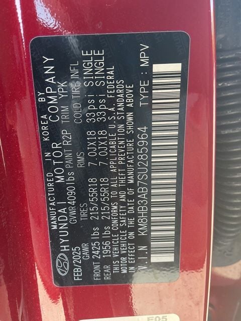2025 Hyundai KONA SEL