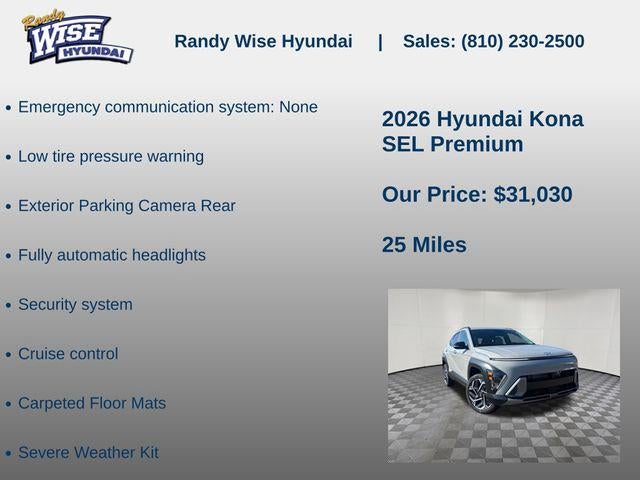 2026 Hyundai KONA SEL Premium AWD