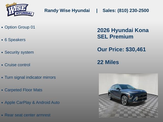 2026 Hyundai KONA SEL Premium AWD