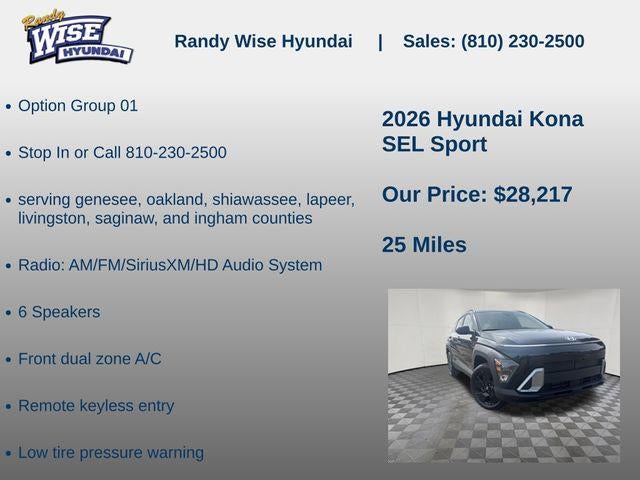 2026 Hyundai KONA SEL Sport AWD