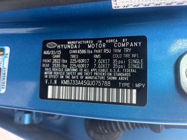 2016 Hyundai TUCSON SE