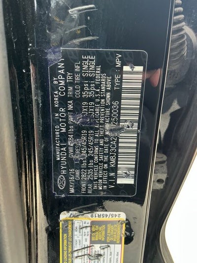 2016 Hyundai TUCSON Limited