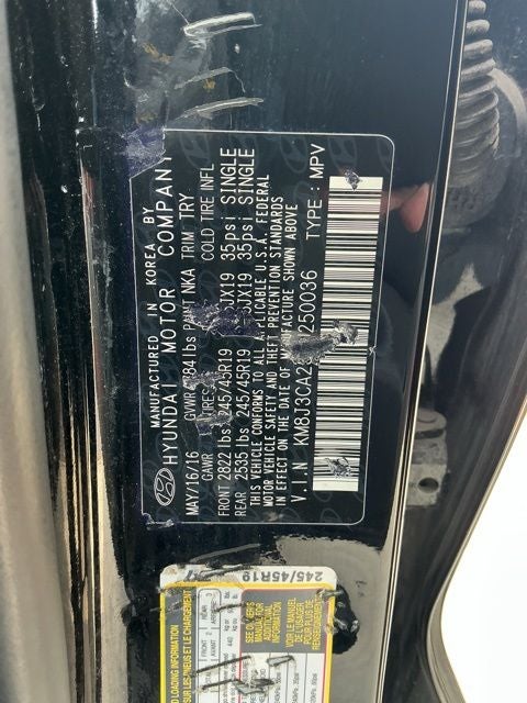 2016 Hyundai TUCSON Limited