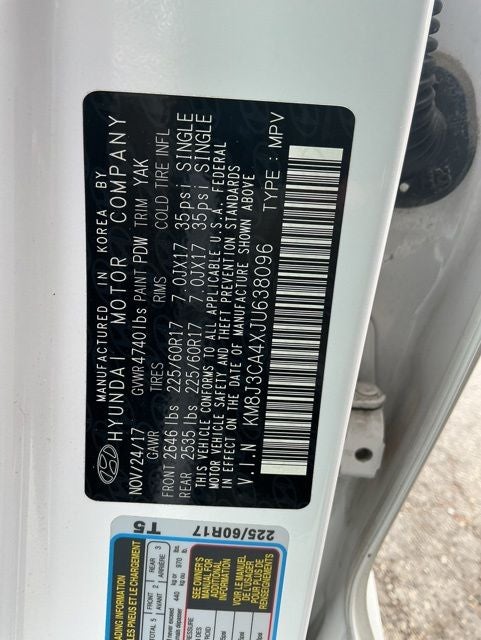 2018 Hyundai TUCSON SEL Plus