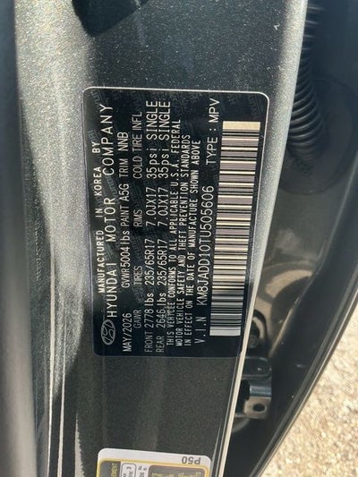2026 Hyundai TUCSON HYBRID Blue