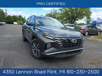 2022 Hyundai TUCSON HYBRID Blue