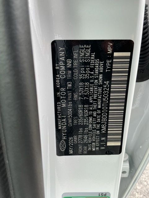 2026 Hyundai TUCSON HYBRID SEL AWD