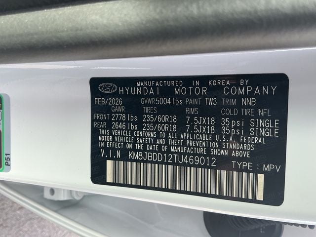 2026 Hyundai TUCSON HYBRID SEL