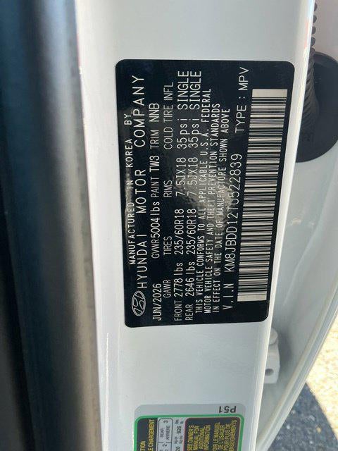 2026 Hyundai TUCSON HYBRID SEL AWD