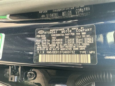 2026 Hyundai TUCSON HYBRID SEL AWD