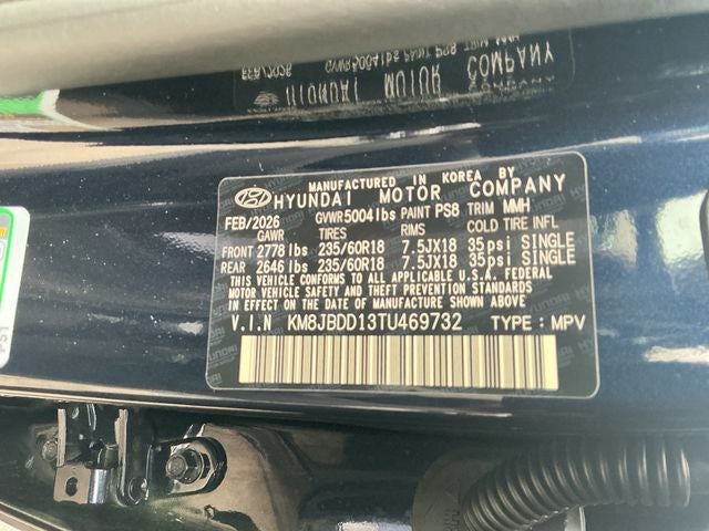 2026 Hyundai TUCSON HYBRID SEL AWD