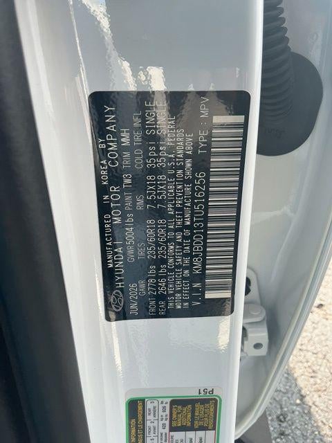 2026 Hyundai TUCSON HYBRID SEL AWD