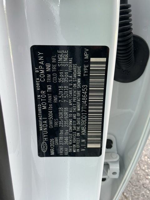 2026 Hyundai TUCSON HYBRID SEL AWD