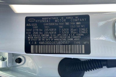 2026 Hyundai TUCSON HYBRID SEL AWD