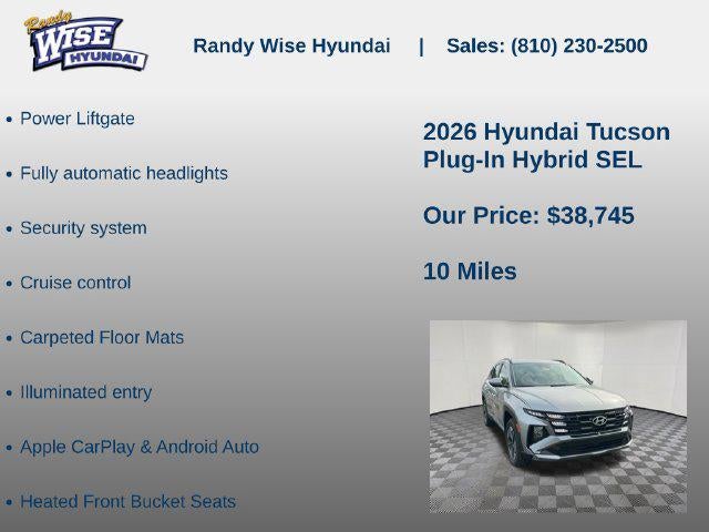 2026 Hyundai TUCSON PLUG-IN HYBRID SEL