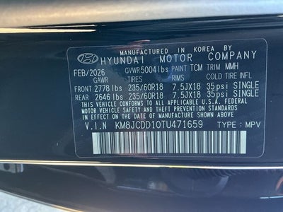 2026 Hyundai TUCSON HYBRID SEL Convenience