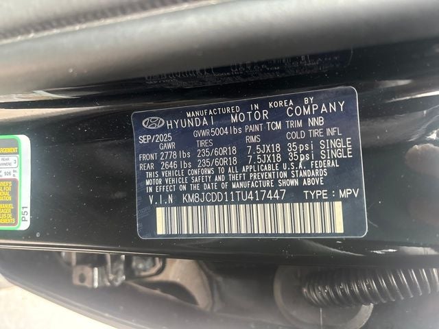 2026 Hyundai TUCSON HYBRID SEL Convenience