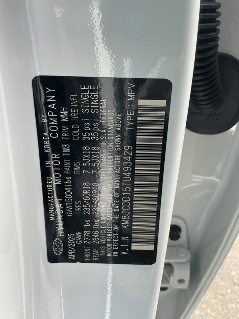 2026 Hyundai TUCSON HYBRID SEL Convenience