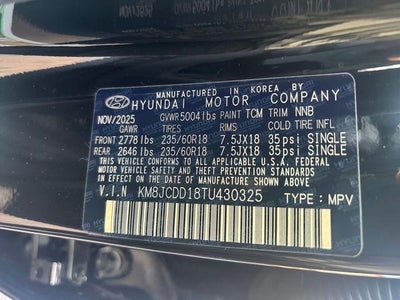 2026 Hyundai TUCSON HYBRID SEL Convenience