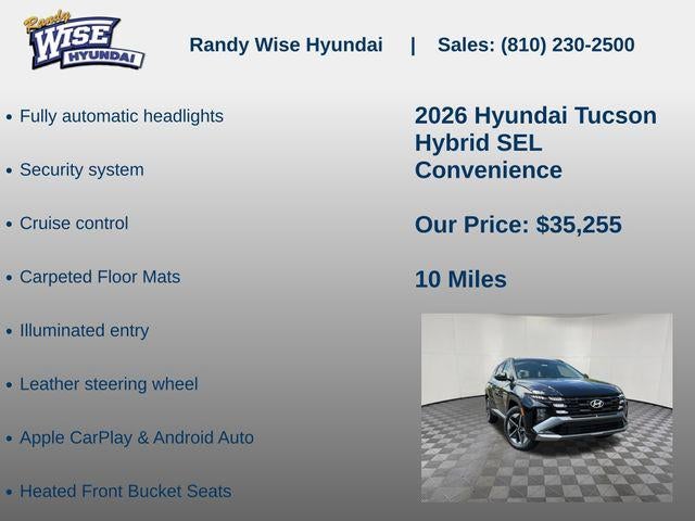 2026 Hyundai TUCSON HYBRID SEL Convenience