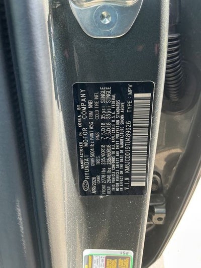 2026 Hyundai TUCSON HYBRID SEL Convenience