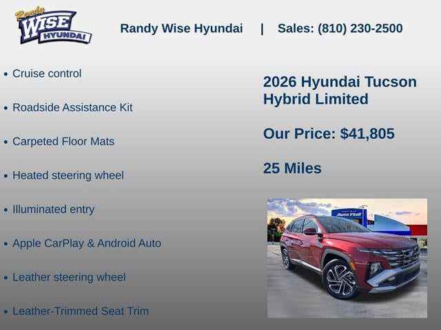 2026 Hyundai TUCSON HYBRID Limited