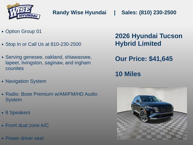 2026 Hyundai TUCSON HYBRID Limited