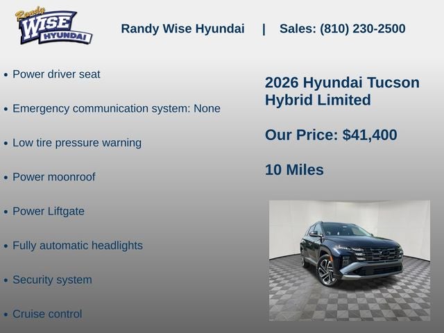 2026 Hyundai TUCSON HYBRID Limited