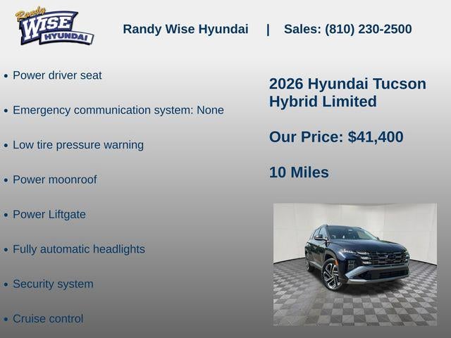 2026 Hyundai TUCSON HYBRID Limited