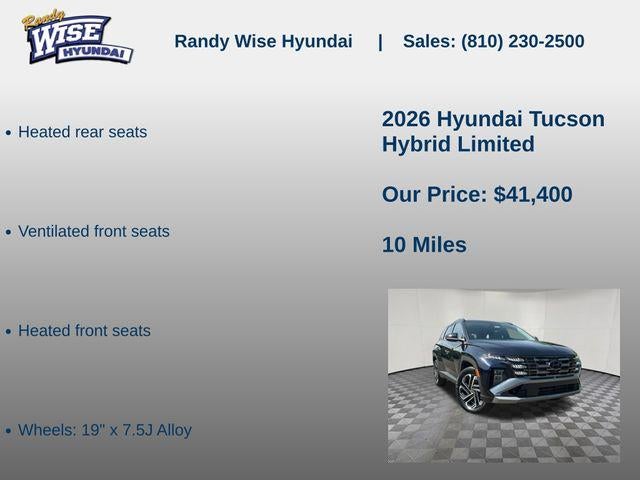 2026 Hyundai TUCSON HYBRID Limited