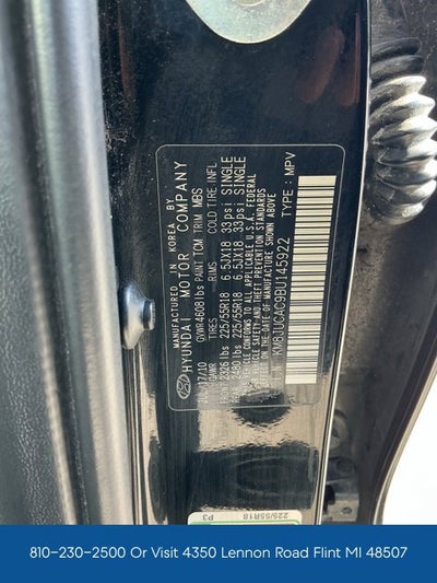 2011 Hyundai TUCSON Limited
