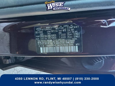 2021 Hyundai PALISADE Limited