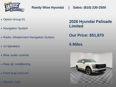 2026 Hyundai PALISADE Limited AWD