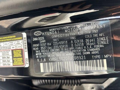 2026 Hyundai PALISADE SEL FWD