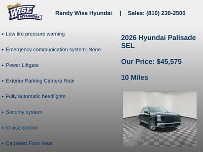 2026 Hyundai PALISADE SEL AWD