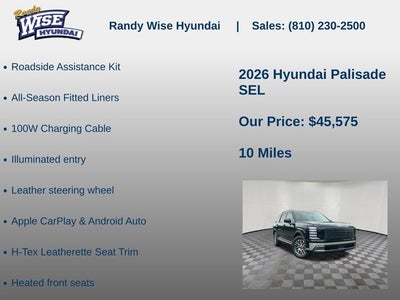 2026 Hyundai PALISADE SEL AWD