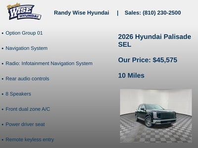 2026 Hyundai PALISADE SEL AWD
